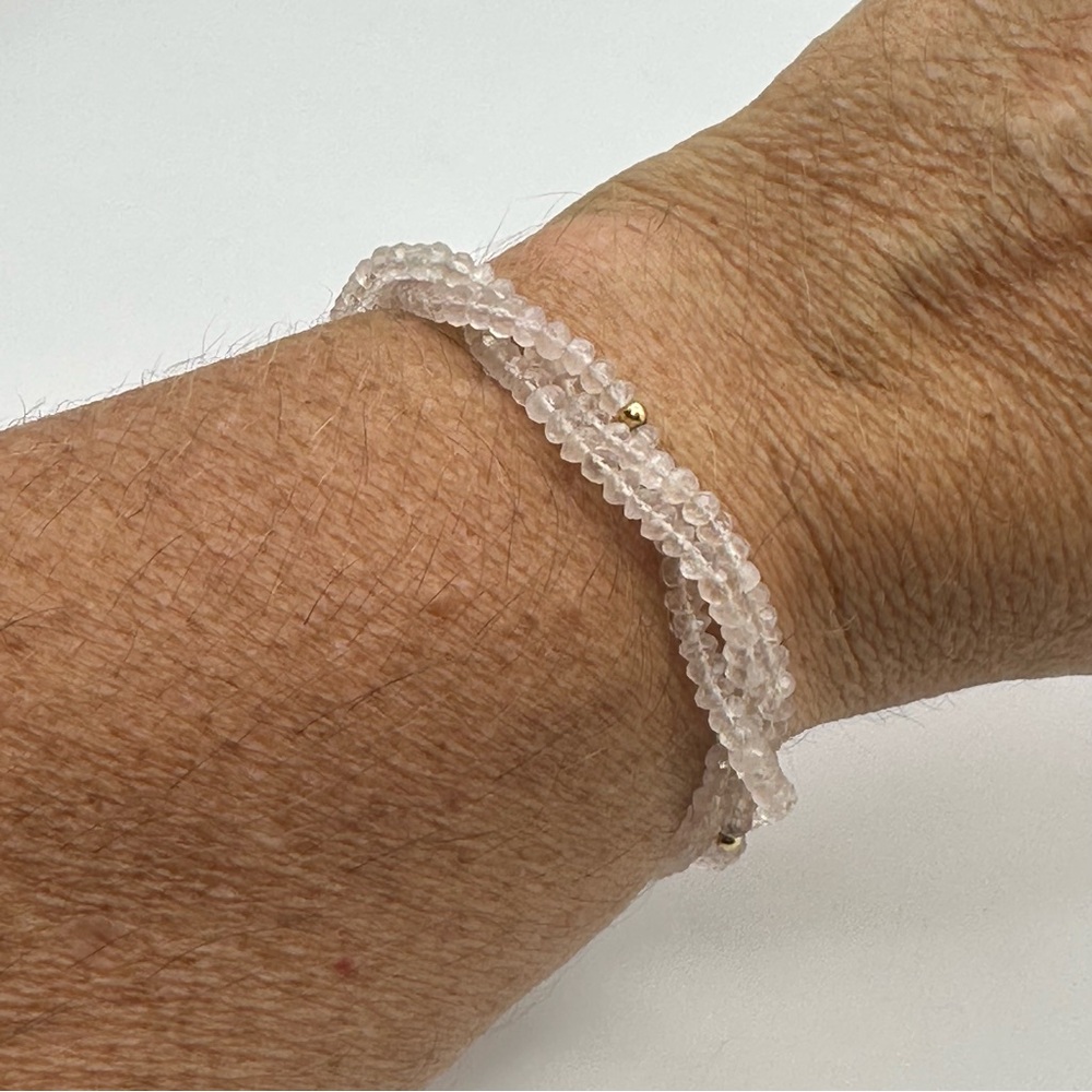 Lagos Rose Quartz Bracelet RARE - Picture 10 of 10